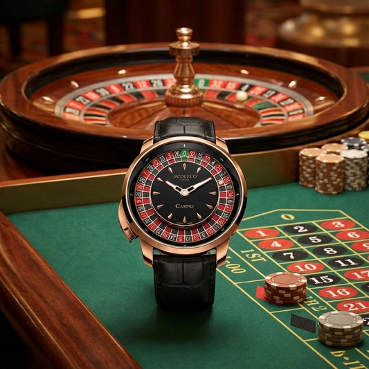 Casino Mechanical Roulette Watch
