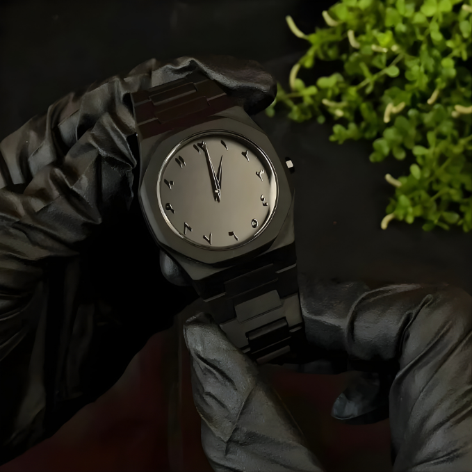 Arabic Black Aura Watch